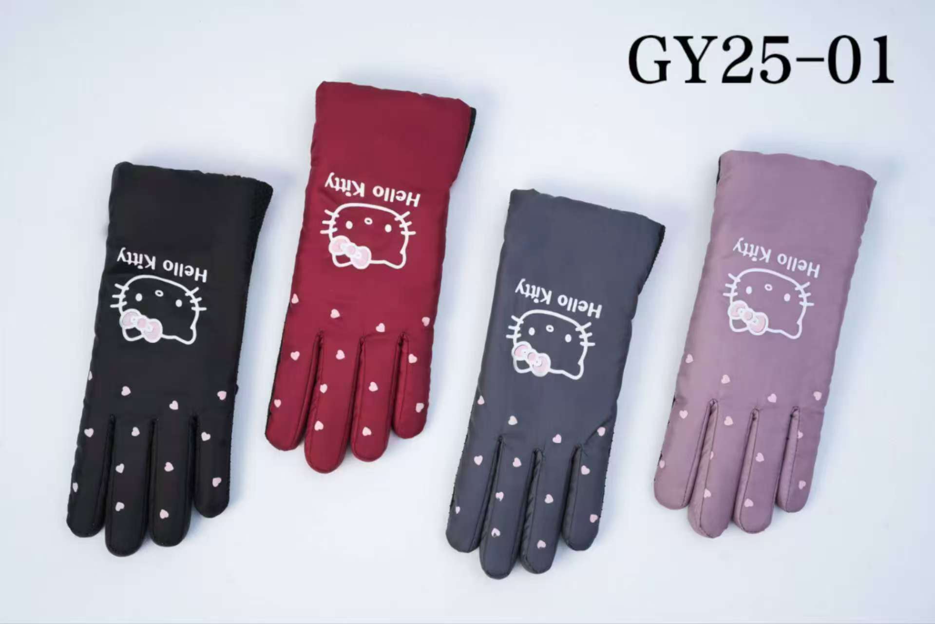 Guantes de esquí al aire libre motocicleta scooter eléctrico guantes de ciclismo más peluche y engrosado a prueba de viento antideslizante mercado de la mañana mercado de la noche al por mayor pic 3