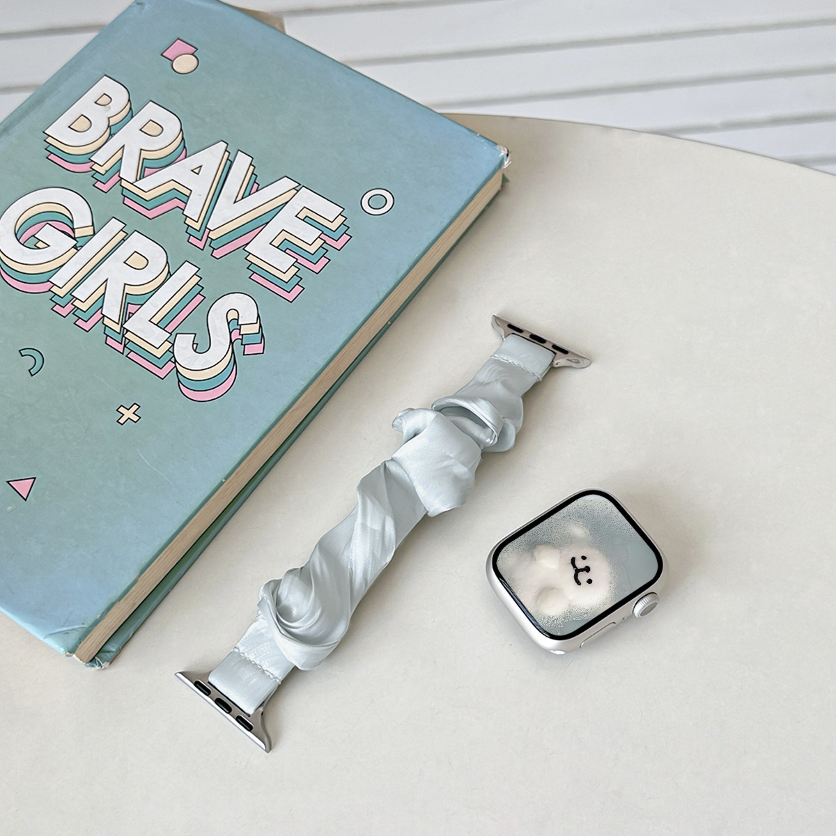 高级夏日淡薄荷系列尼龙表带适用于苹果iWatchs9高级Apple Watch8详情17