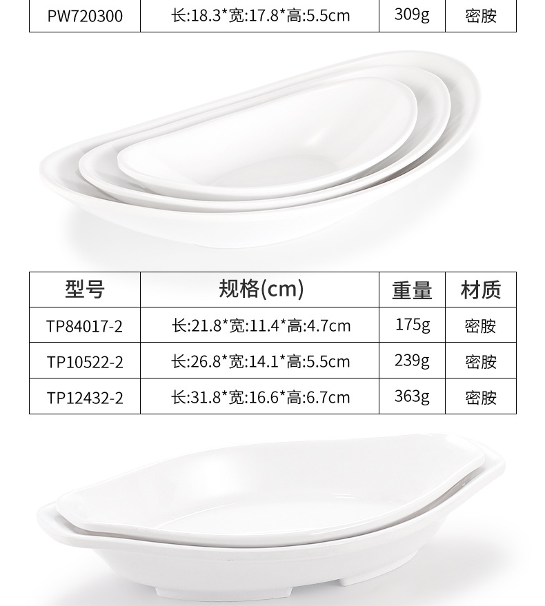 Melamine small plates, imitation porcelain Korean round plates, cold dish plates, snack plates, hot pot and barbecue dipping plates, seasoning plates, commercial pic 13