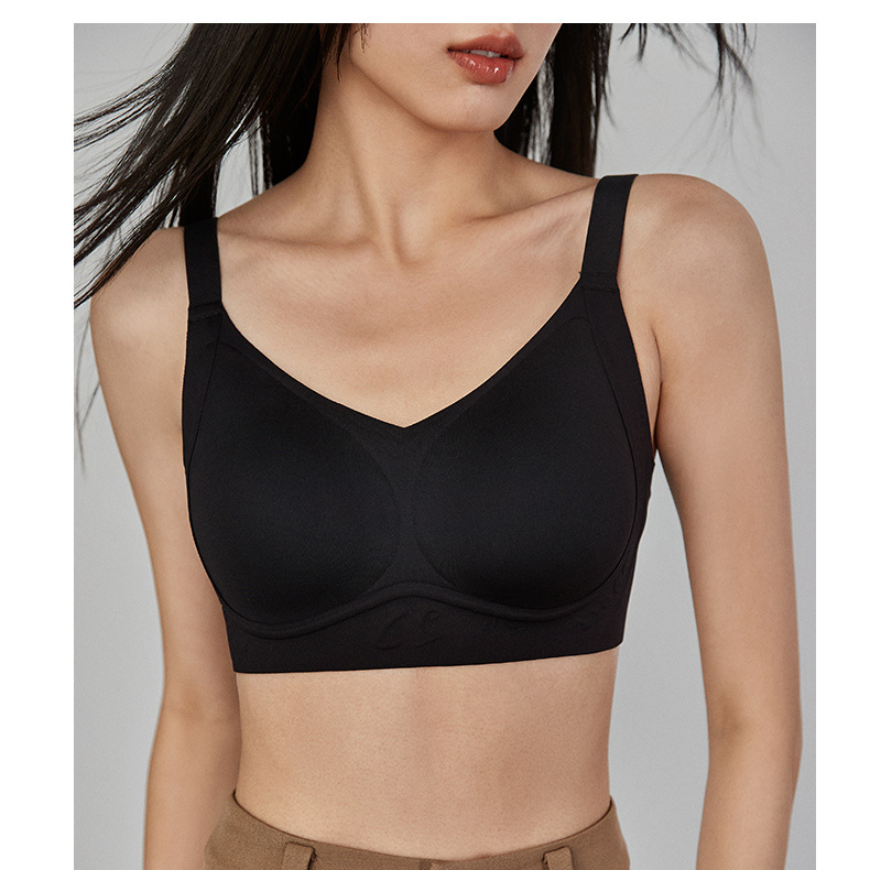 Soft-supported bras for women make large breasts look smaller. They gather and support to prevent sagging, are breathable, and have no steel rings or marks. Summer wholesale pic 15