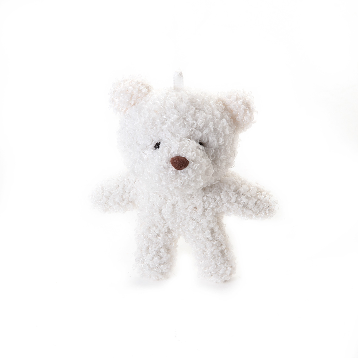 新款卡通可爱卷毛泰迪熊公仔挂件 创意钥匙扣包包挂件 饰品衣服鞋子配饰详情10