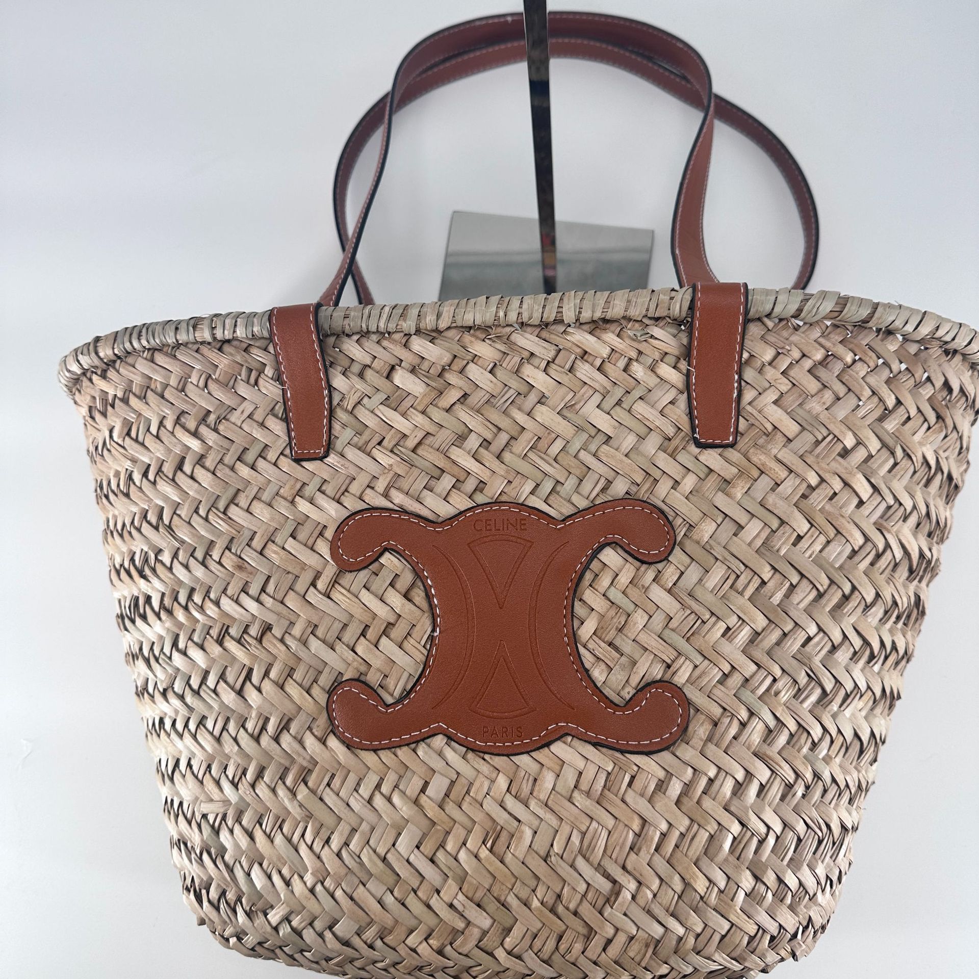 24年草编大容量单肩包度假旅行沙滩包手工编织包拍照打卡包托特包详情4