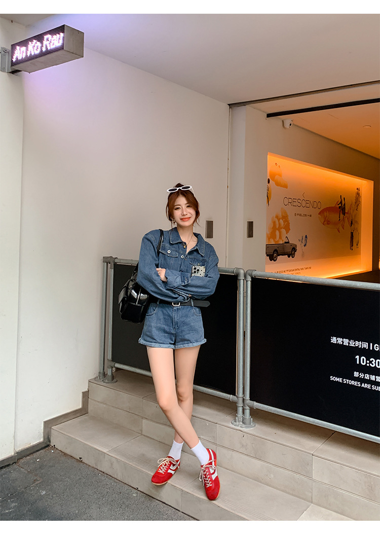 【苏茵茵同款】复古内增高德训鞋2025透气休闲运动女鞋真皮阿甘鞋详情15