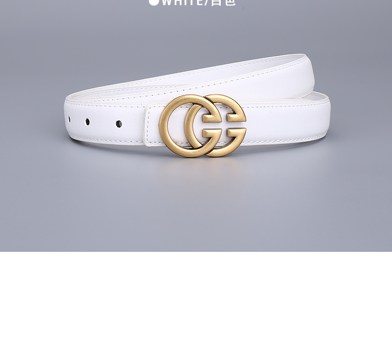 G字女士真皮皮带牛皮腰带商务休闲简约时尚百搭西装字母裤带ins风详情26