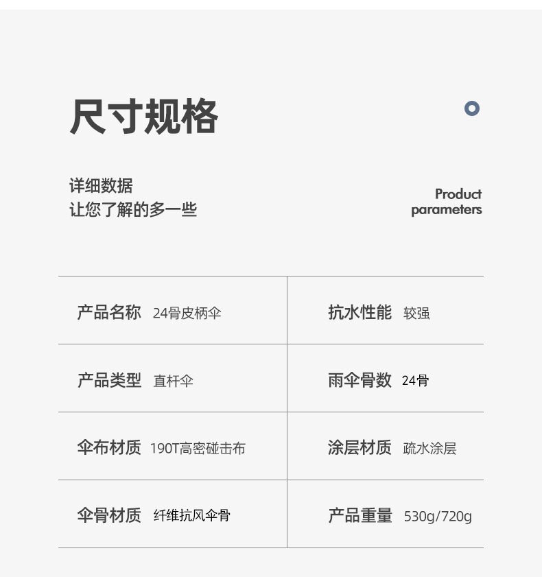 24骨雨伞超大号双人长柄伞加厚防晒加固抗风暴直杆广告伞定制logo详情5