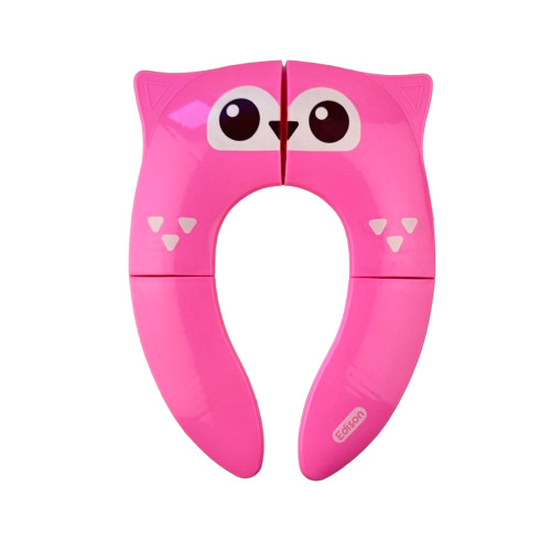 儿童坐便圈跨境新品猫头鹰款旅行可折叠便携式儿童马桶垫多功能详情17