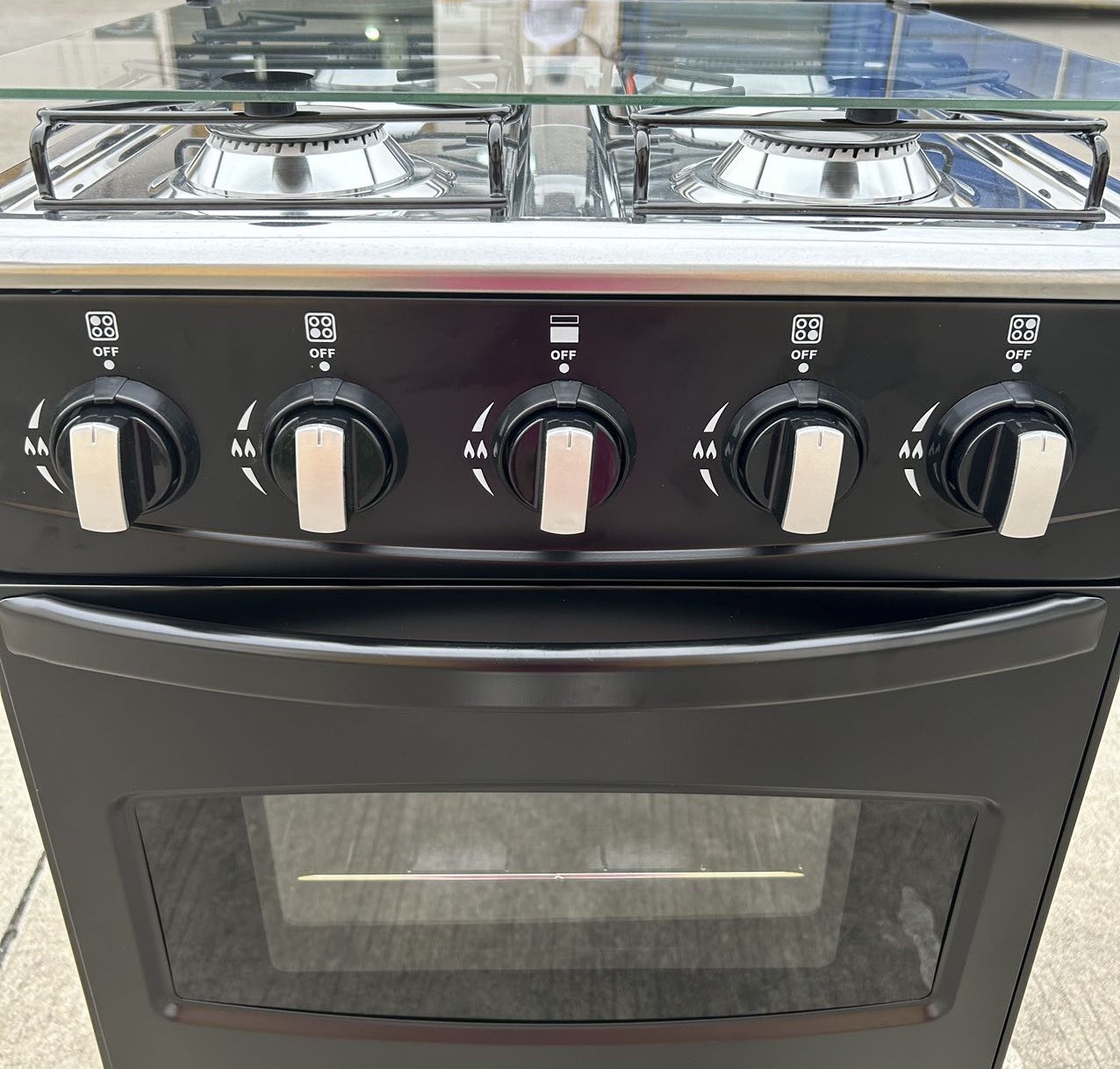 Export foreign trade factory direct supply 4-gas integrated oven, 4-gas burner large-capacity oven, kitchen appliances pic 4