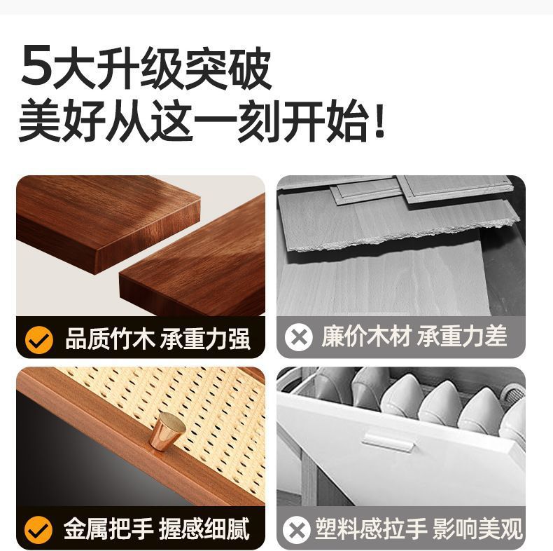 鞋柜高款立式轻奢感家用门口入户玄关置物大容量防臭收纳鞋架详情5