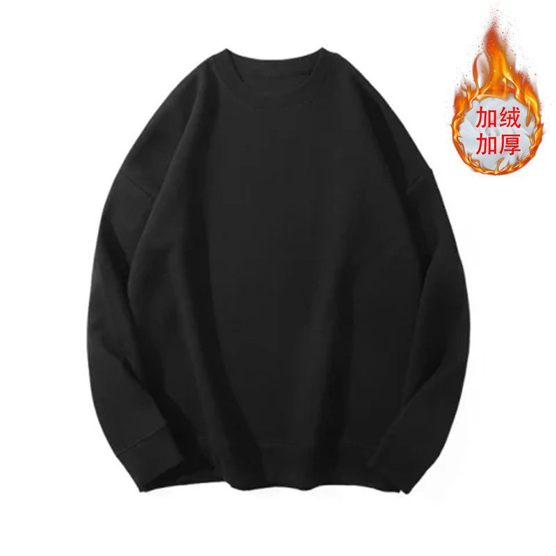 男女款卫衣定制图案logo工作服文化衫春秋款310克后包领光板跨境详情21