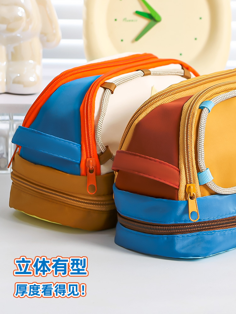 2025新款 星星大容量笔袋超大容量 帐篷笔袋高颜值多层文具铅笔盒详情5