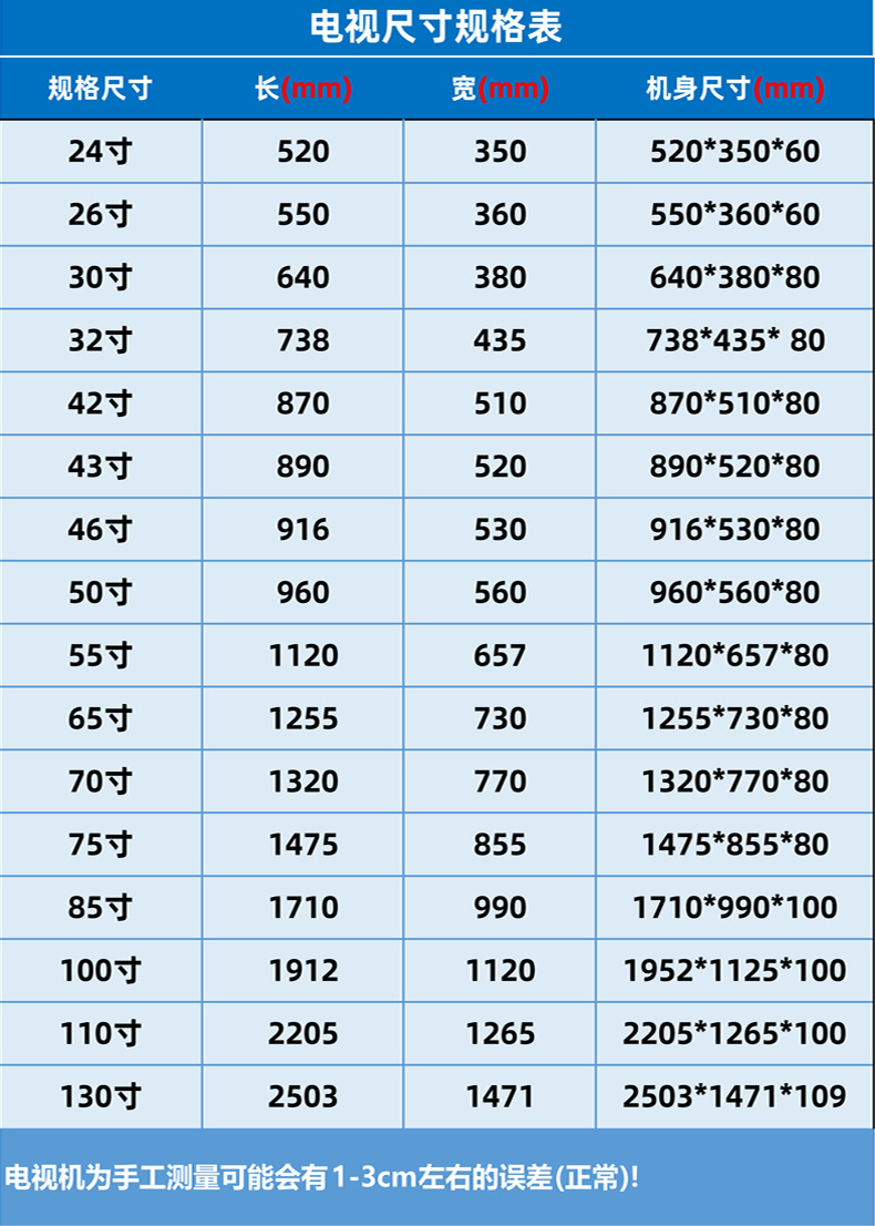 75寸电视32寸50寸55寸65寸85寸100寸液晶电视机智能4K电脑显示屏详情23