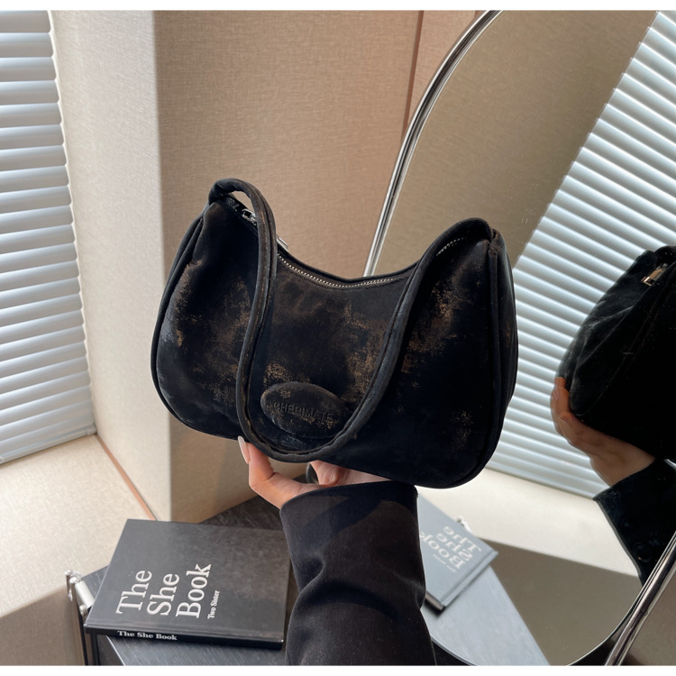 大容量通勤托特包女新款洋气单肩包潮搭时尚斜挎包都市风休闲女包详情1