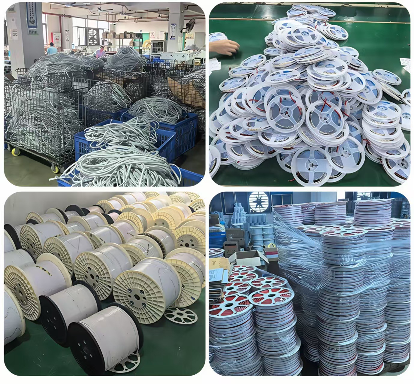 跨境电商5050RGB灯带套装12V七彩led软灯条低压蓝牙音乐装饰氛围详情19