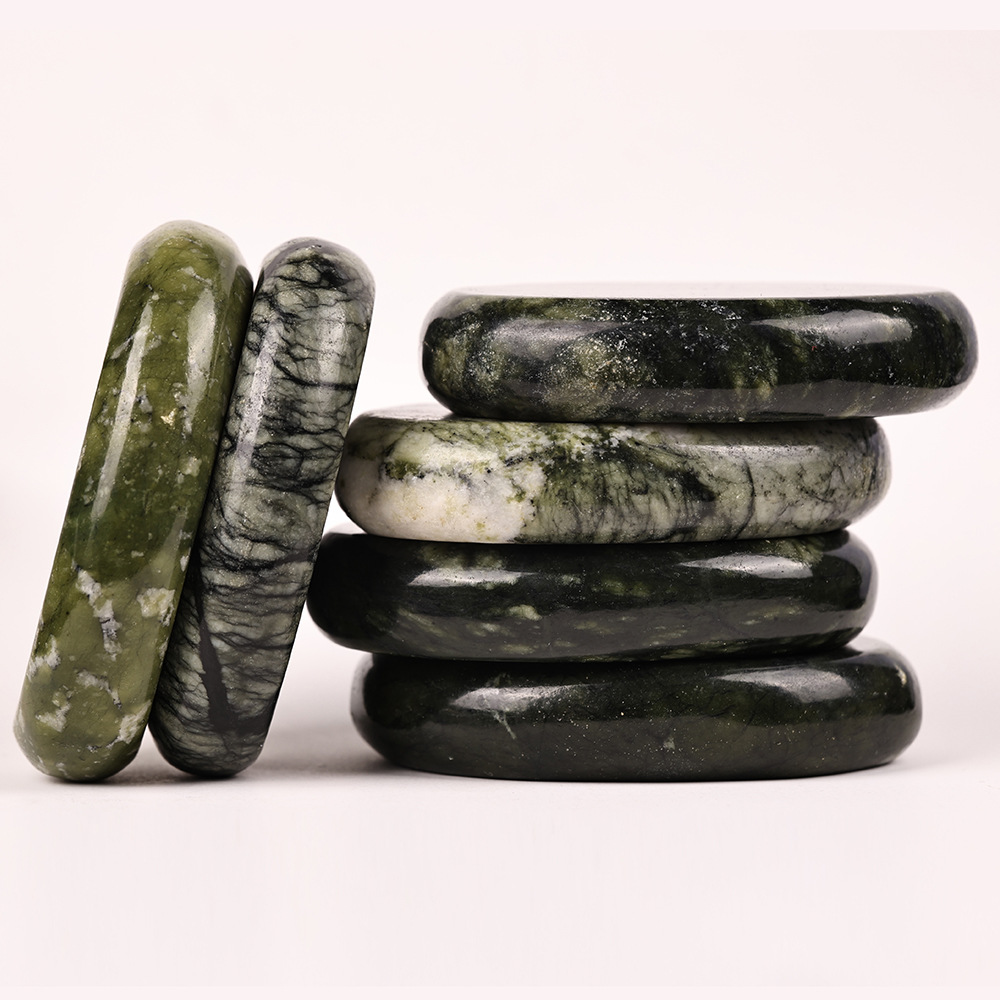 热敷石精油推拿SPA全身背部腰部按摩加热石中医馆足浴店经络养生石详情5