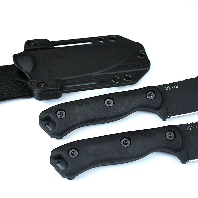 Amazon KABA camping straight knife, high hardness, sharp, vehicle-mounted tool, survival portable, household fruit knife, multi-functional pic 6