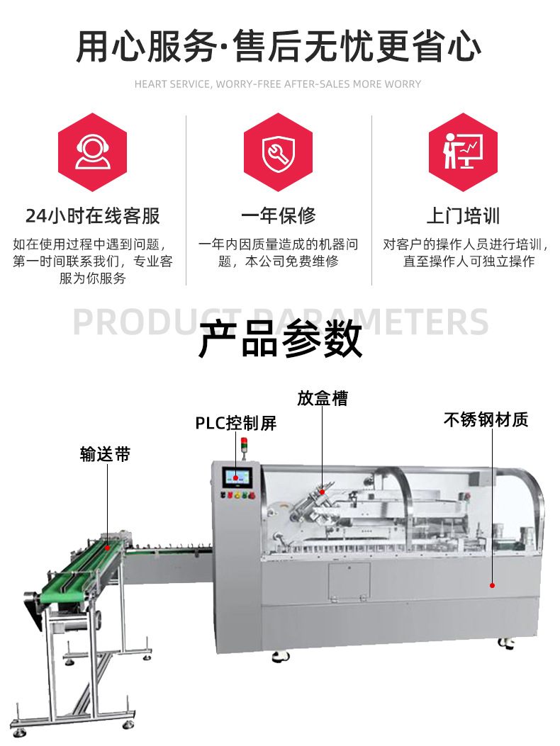 高速灯泡装盒机 插舌式白织灯封盒机 全自动五金配件纸盒包装机详情3