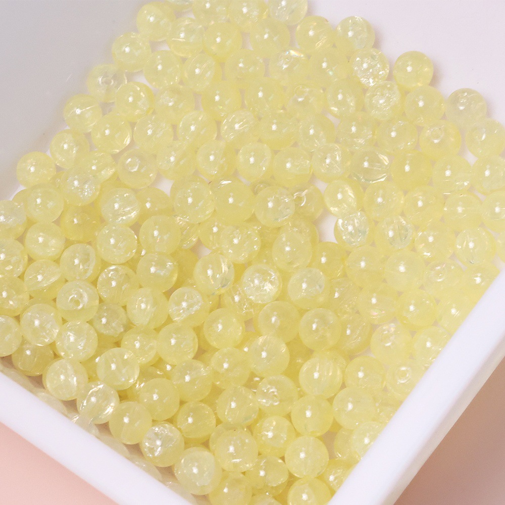 新10mm三色冰魄裂纹珠手工琉璃串珠散珠diy饰品手链配件项链材料详情14