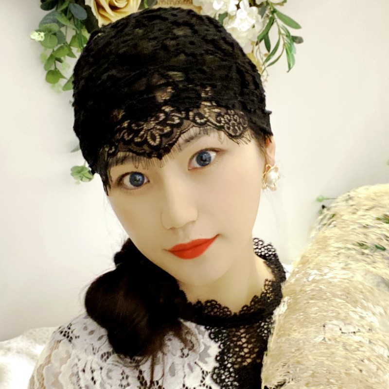 National trend and ethnic style woolen hat, pure handcrafted hat, embroidered flower hat, female artistic retro hollowed-out hat, Yang Liping, Chinese style pic 7