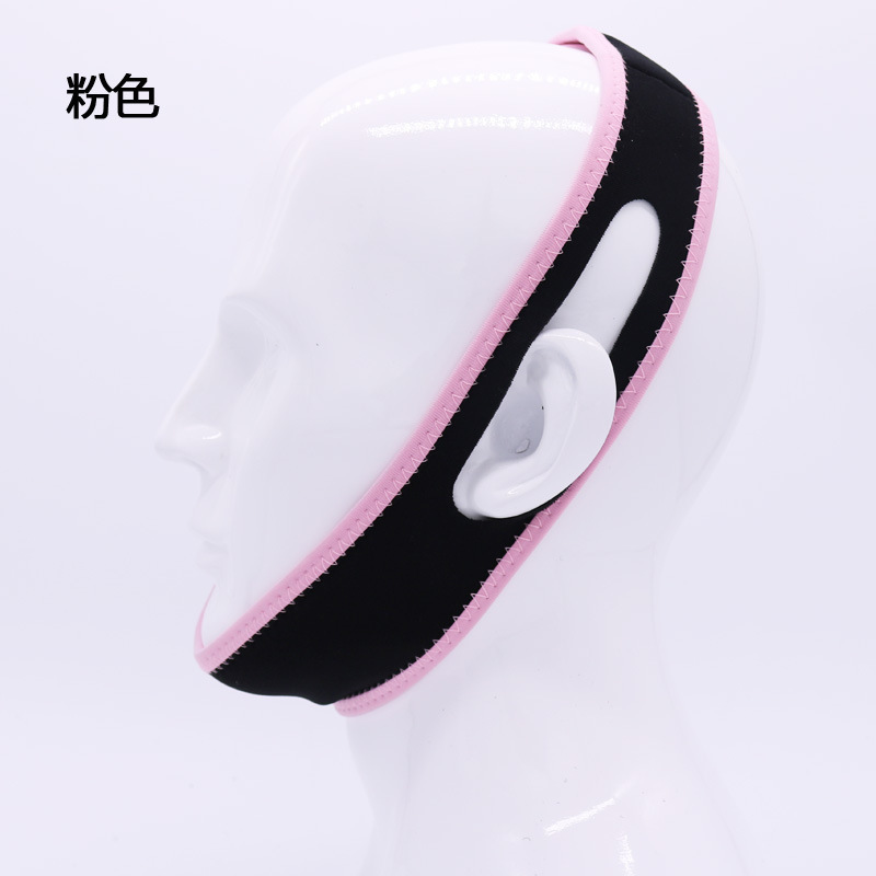 X跨境专供口呼吸矫正带打呼噜止鼾带StopSnoring下巴托带详情3