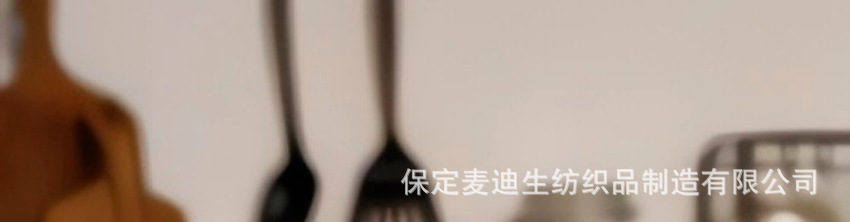 亚马逊热销纯棉条纹厨房方巾毛巾套装易清洁带挂钩格子纹方巾批发详情10