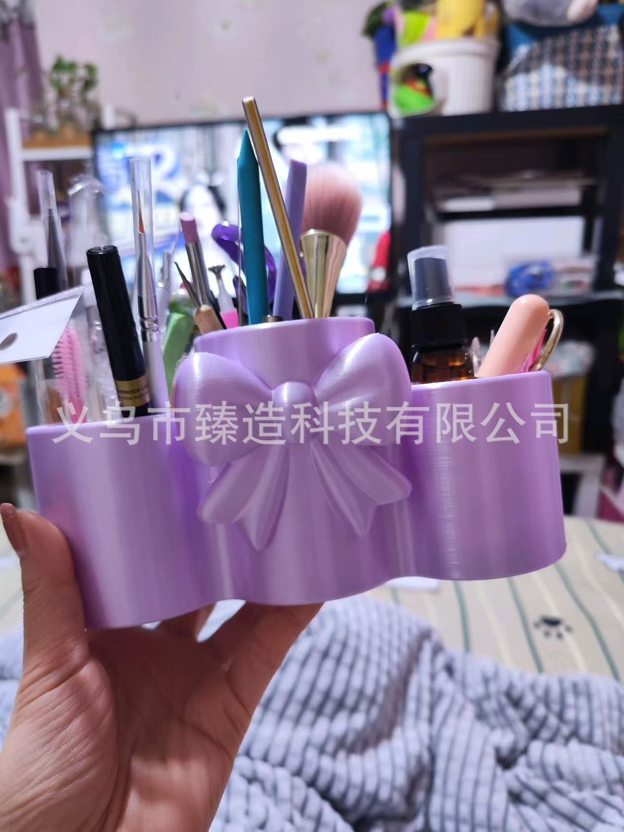 Трансграничные новые товары 3D печатающие каннары лёгкой и многомерной комплексной бант-бант с высокой внешностью и современными ощущениями простоты pic 7