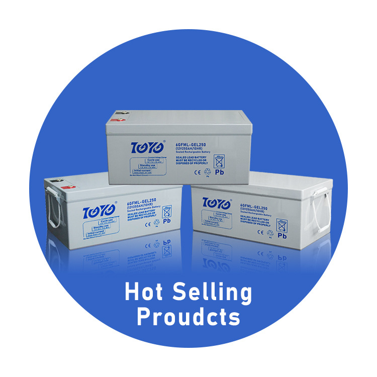 ESG factory durable 12v250AH outdoor solar system communication base station maintenance-free lead-acid battery pack pic 1