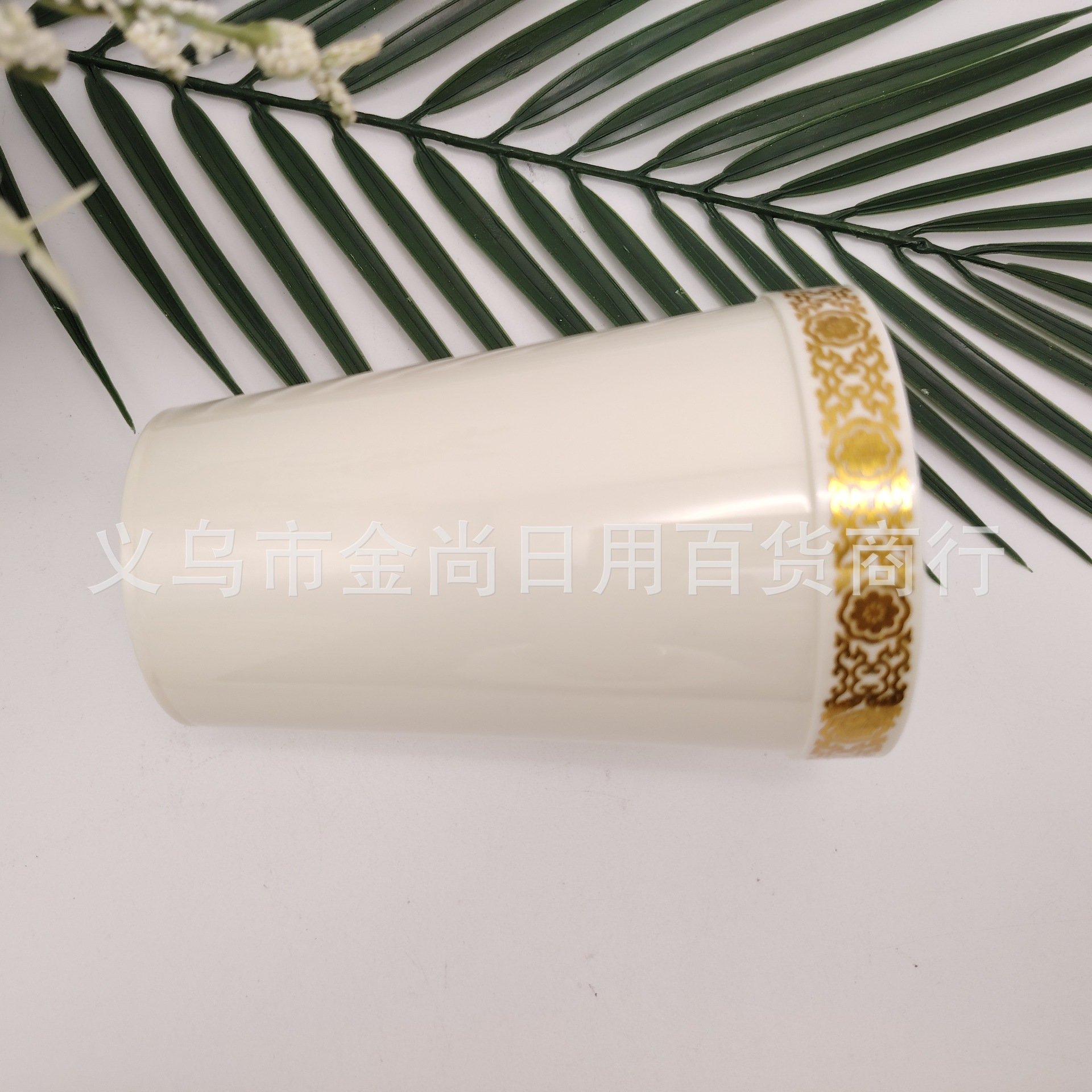 Melamine tea cups, beverage cups, commercial tea cups, rice bowls, plastic soup bowls, seasoning bowls, imitation porcelain tableware, Golden Waterfall wholesale pic 3