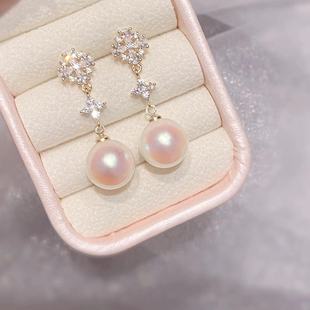 High-end bow, niche and light luxury tassel earrings, feminine charm, 2025 Spring/Summer collection, best-selling alloy earrings pic 3