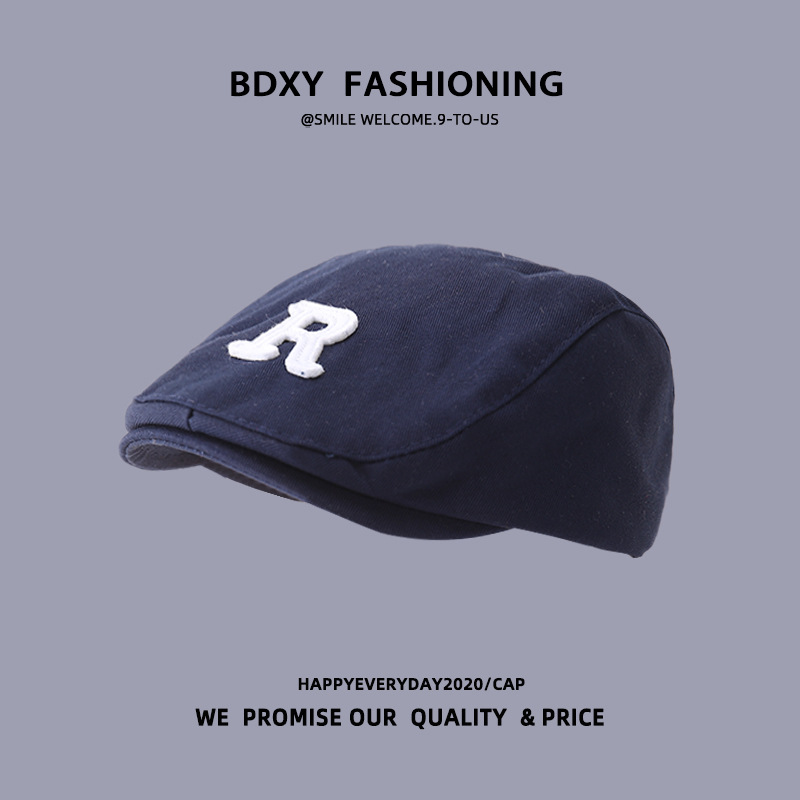 ins韩系宝宝贝雷帽春秋款男童搭配凹造型婴儿前进帽女童鸭舌帽子详情9