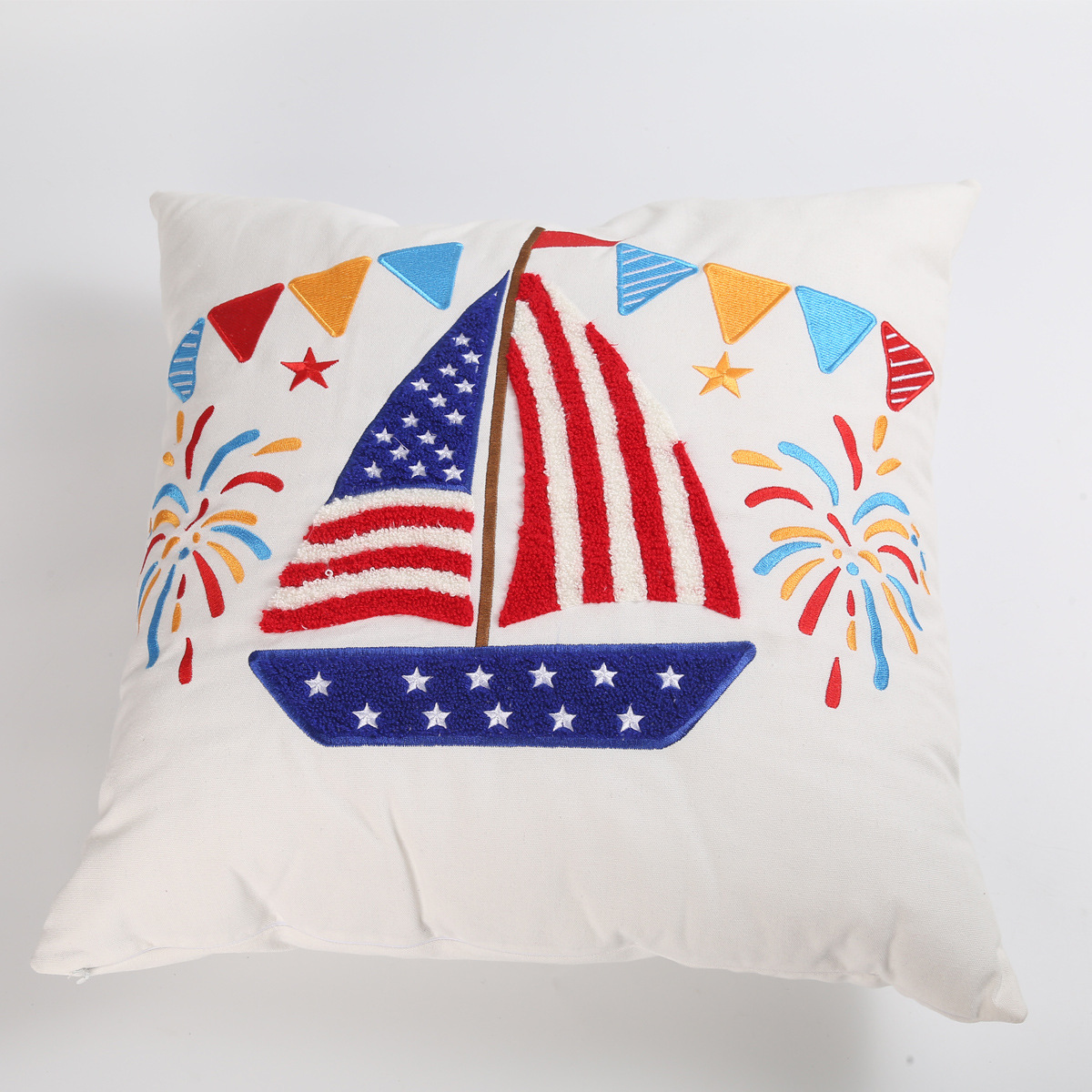 American Stars and Stripes cross-border new pillowcase, towel embroidery, outdoor home decoration, pillow, canvas cushion, pillow and quilt pic 6