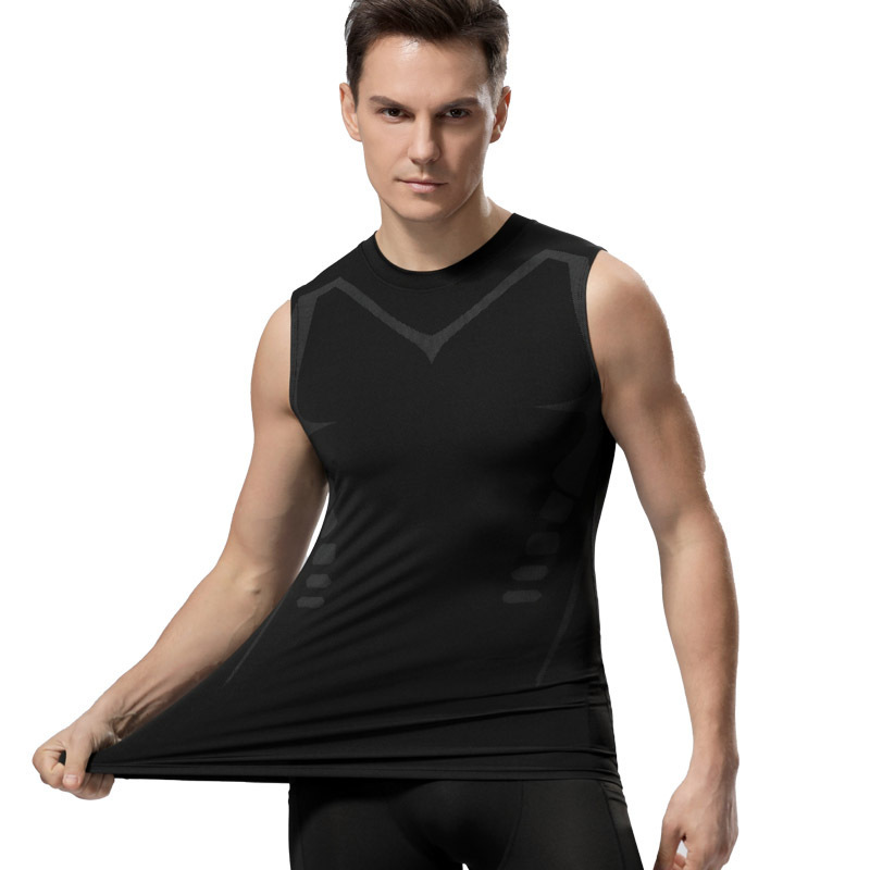 Tight vest men's basketball sports tights quick-drying 详情2
