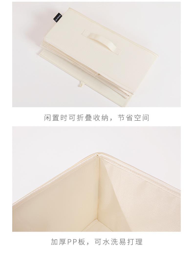 床底收纳箱 布艺储物衣柜摆放整理箱 可折叠衣物收纳盒百纳箱批发详情11
