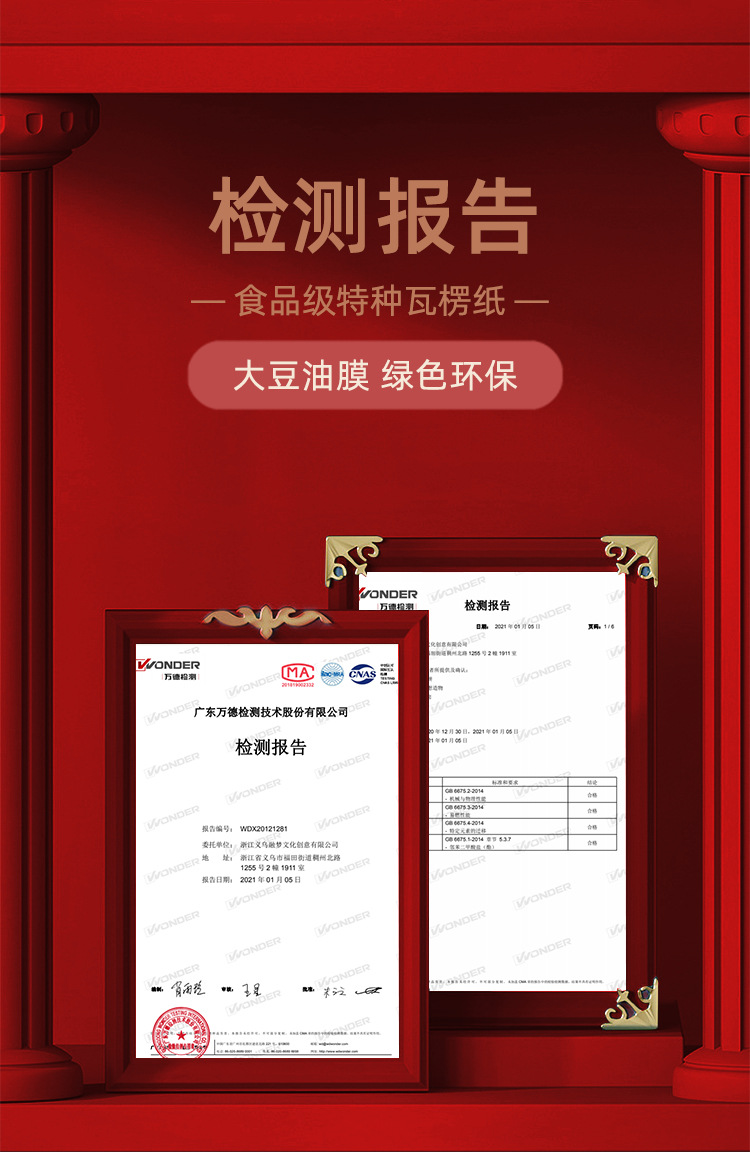 婚庆系列卡通新人形象结婚礼盒套装 pic 13