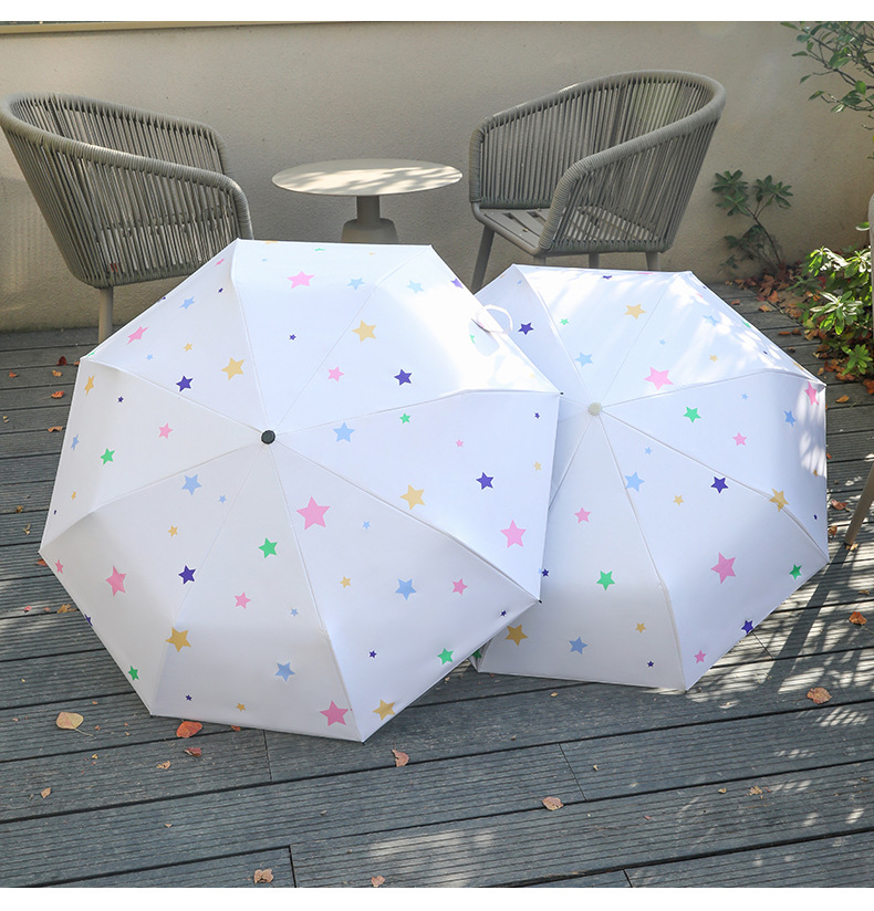 全自动卡通雨伞女可爱晴雨两用太阳伞防晒防紫外线遮阳伞定制logo详情23