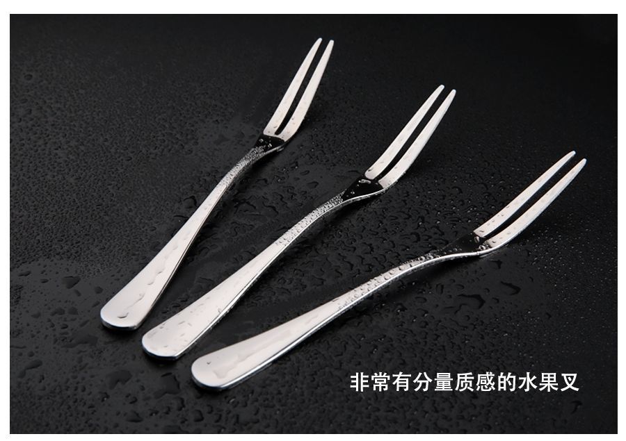 Internet-famous fruit forks, household thickened fruit salad forks, small forks, jelly wholesale, disposable fruit forks pic 18
