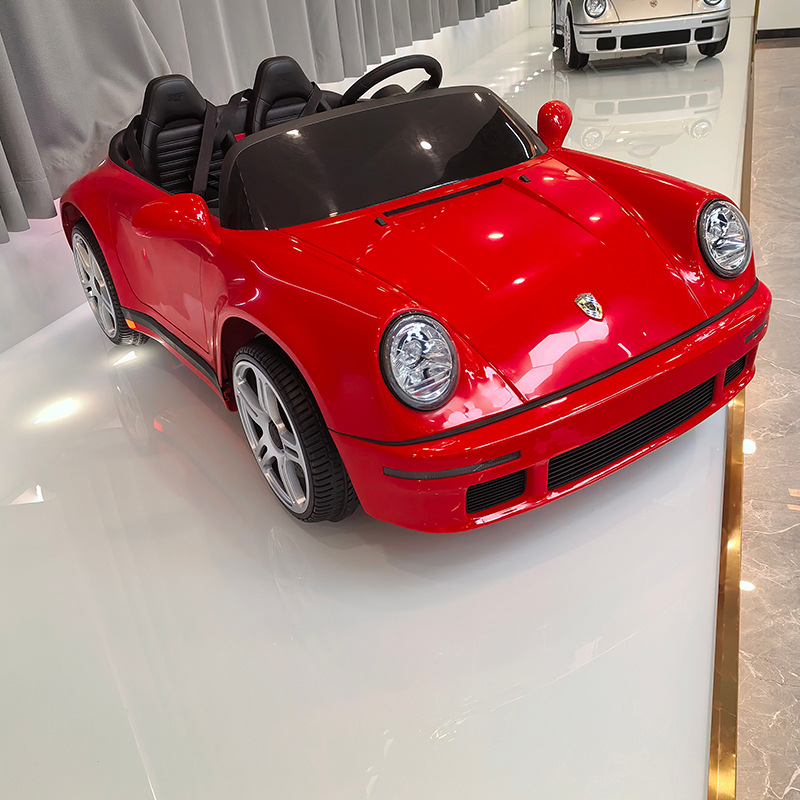儿童电动汽车保时捷电动车四轮遥控宝宝玩具车小孩男女充电可坐玩详情26