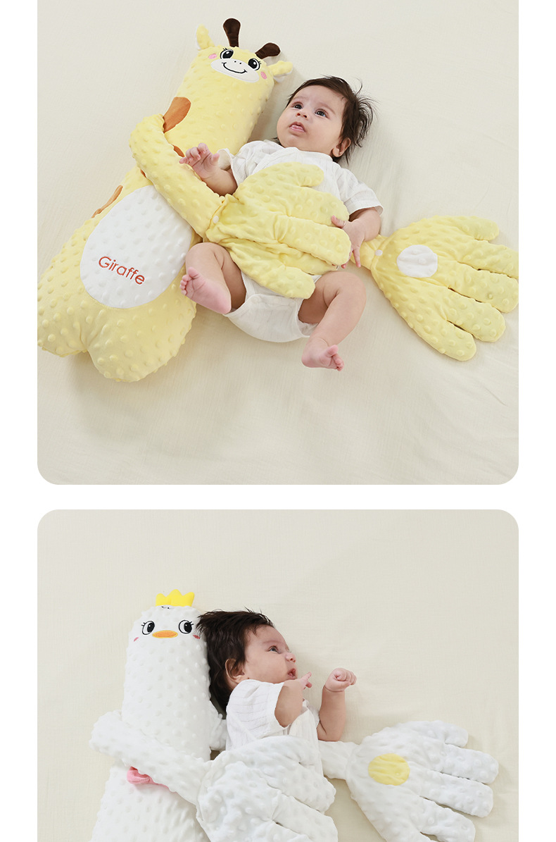 婴儿安抚手掌搂睡觉拍打哄娃神器躺睡宝宝防惊跳抱睡拍屁股安抚枕详情20