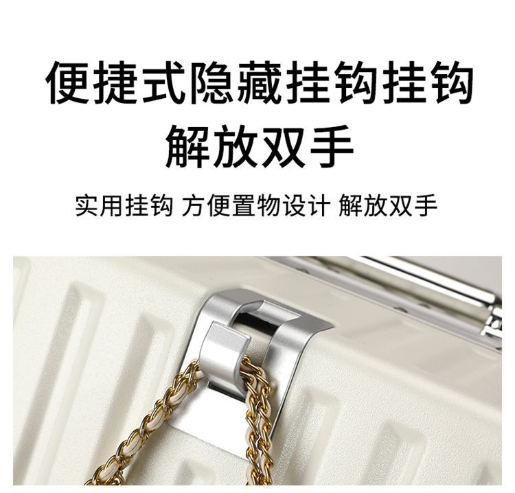 行李箱旅行箱静音大容量结实铝框耐用新款万向轮密码箱学生拉杆箱详情16