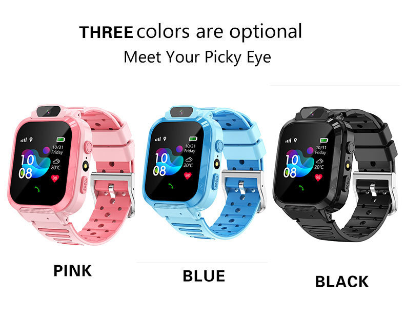 跨境私模LT11新款儿童电话手表 拍照定位外贸多国语儿童智能手表详情12