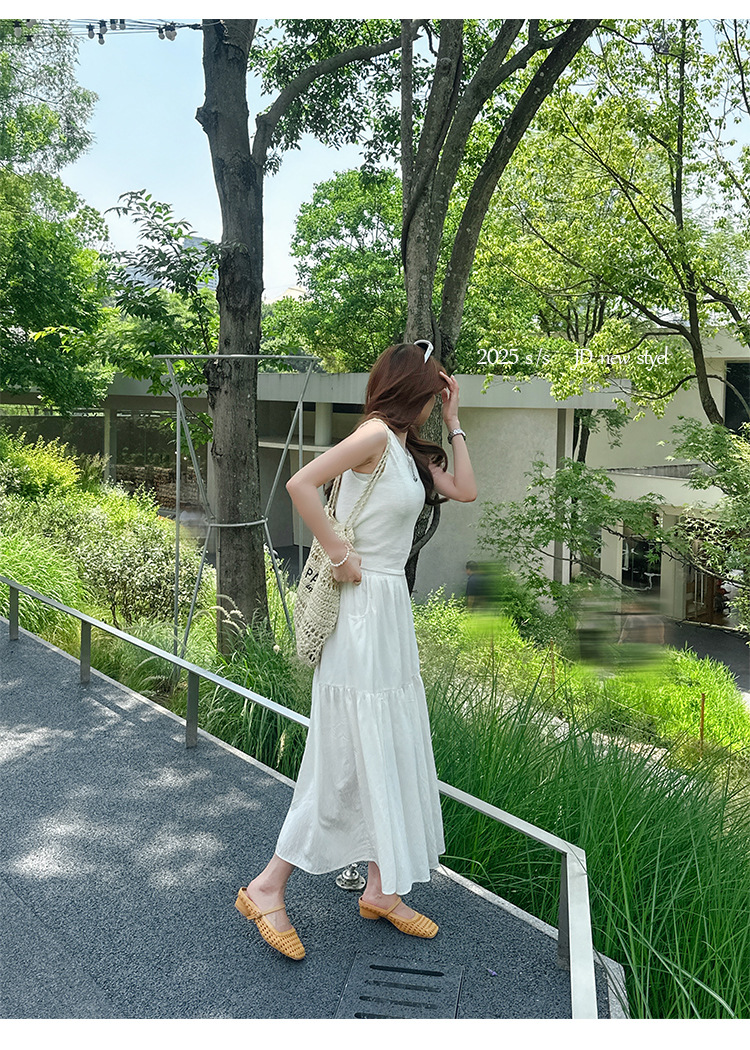 2025夏季新款镂空包头半拖鞋女夏季外穿休闲编织凉拖鞋沙滩女鞋详情26