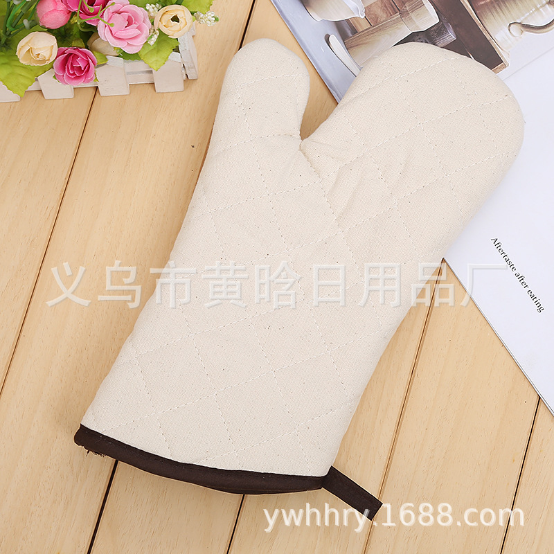 【 Chi Jia 】 Home kitchen high-temperature resistant oven baking heat insulation gloves, microwave scald protection, steamer heat protection pic 4