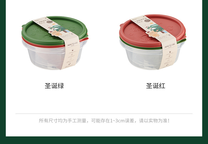食品级保鲜盒食物收纳盒厨房冰箱蔬果整理专用塑料透明密封盒储物详情4