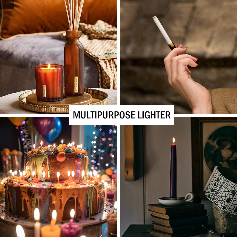 Factory personalized intelligent induction ignition charging lighter, arc pulse cigarette lighter, advertising LOGO, cross-border e-commerce pic 4