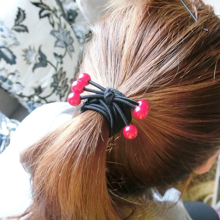 Two-yuan store general merchandise with free shipping, 1-2 yuan small items, Korean version basic high-elasticity thick hair band headwear factory direct sales pic 21