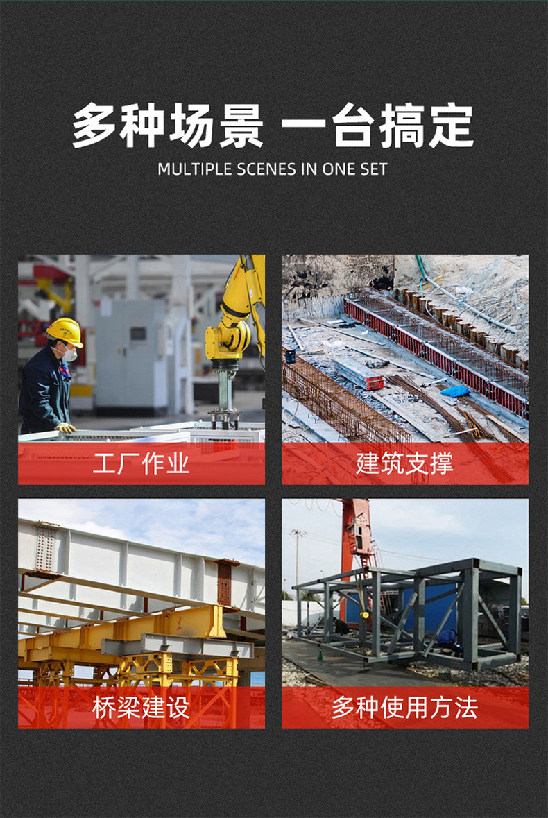 螺旋千斤顶5T32T50T100吨矮体立式手摇自锁齿轮机械螺旋千斤顶详情10