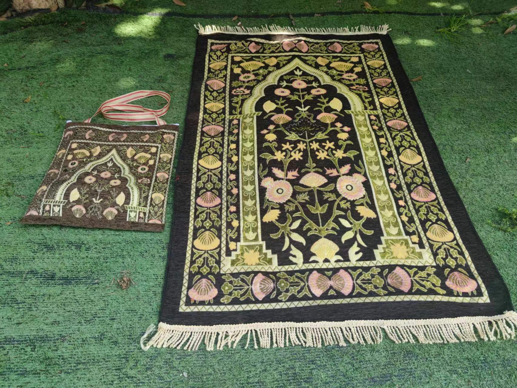 Cotton yarn travel blankets with bags, bag carpet manufacturers, cross-border wholesale supply/one-piece consignment pic 18