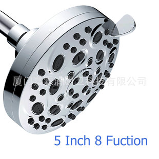 Wholesale of 8-inch round electroplated shower heads and cross-border concealed shower and bath shower heads in Xiamen pic 23