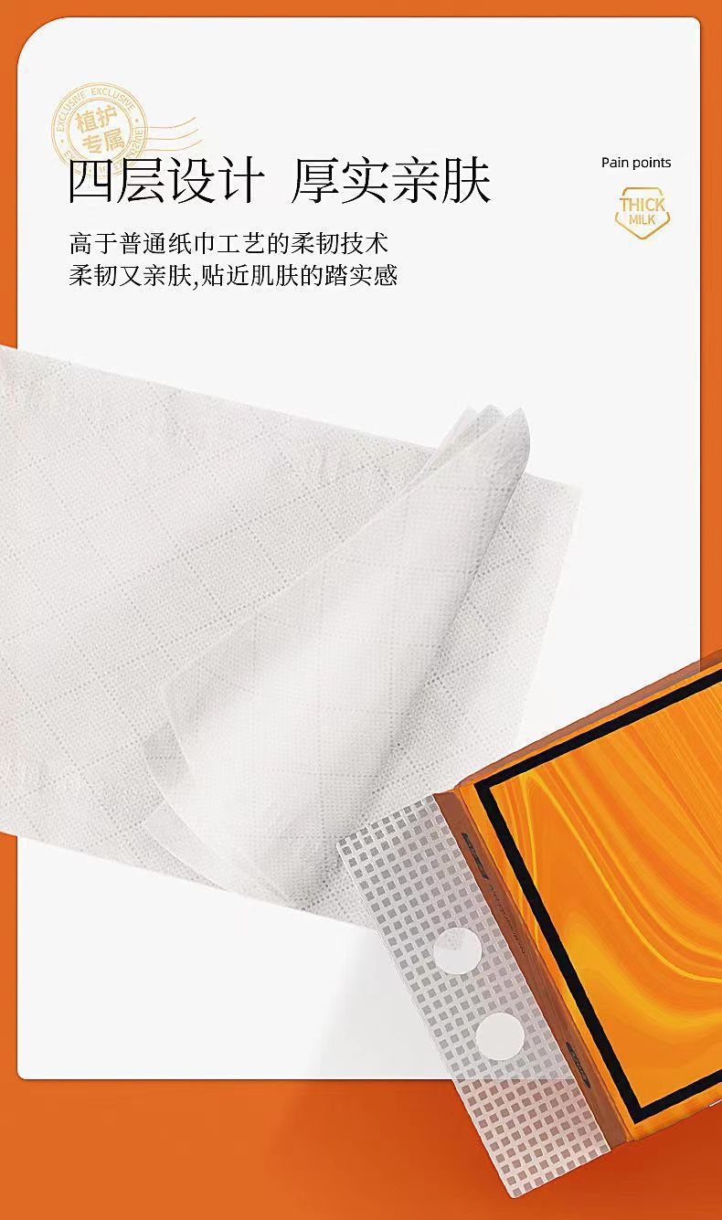 4 large packs of Plant Protection hanging tissues, whole box of napkins, hand towels, wettable soft wall-hanging tissues pic 6