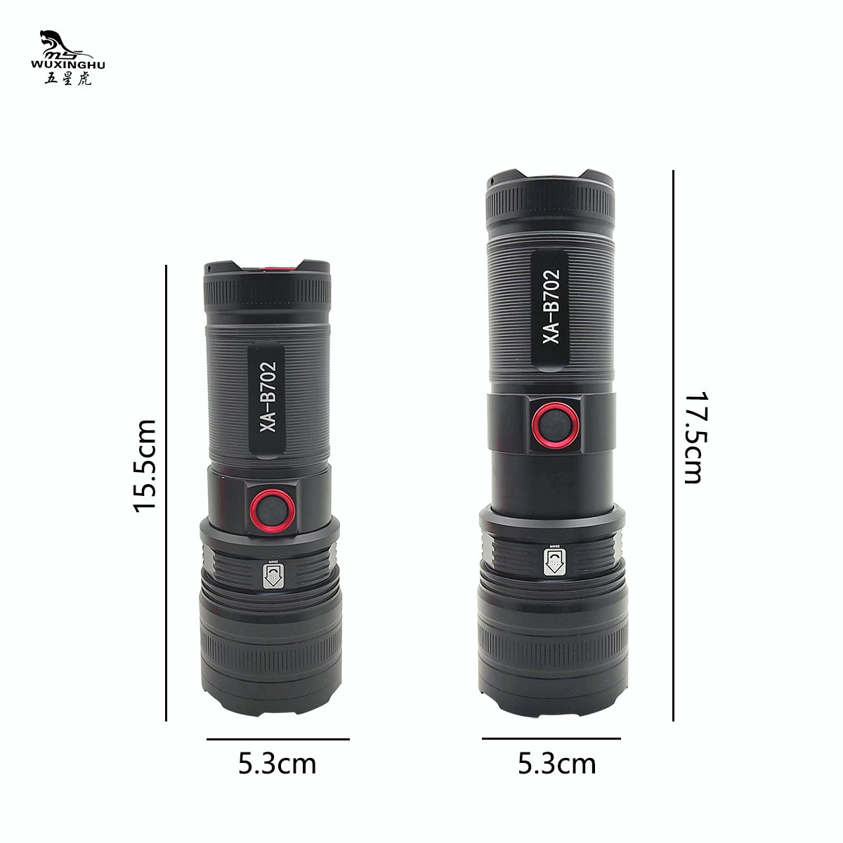 B702 White laser aluminum alloy flashlight, zoom charging with output, gift box set, special laser lamp for lighting fixtures pic 8