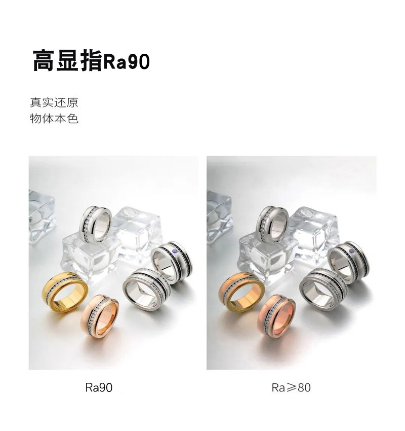 30W博物馆射灯led调焦调光调色轨道灯画廊画展高显色照明导轨灯详情3